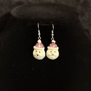Santa Earrings